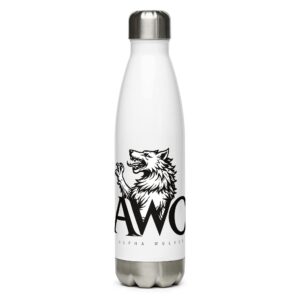 Stainless steel water bottle